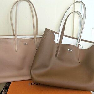 LACOSTE  2 TOTE BAGS